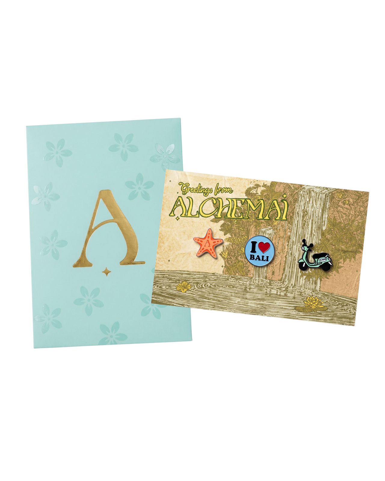 ALCHEMARINE SEA GLASS ENVELOPE