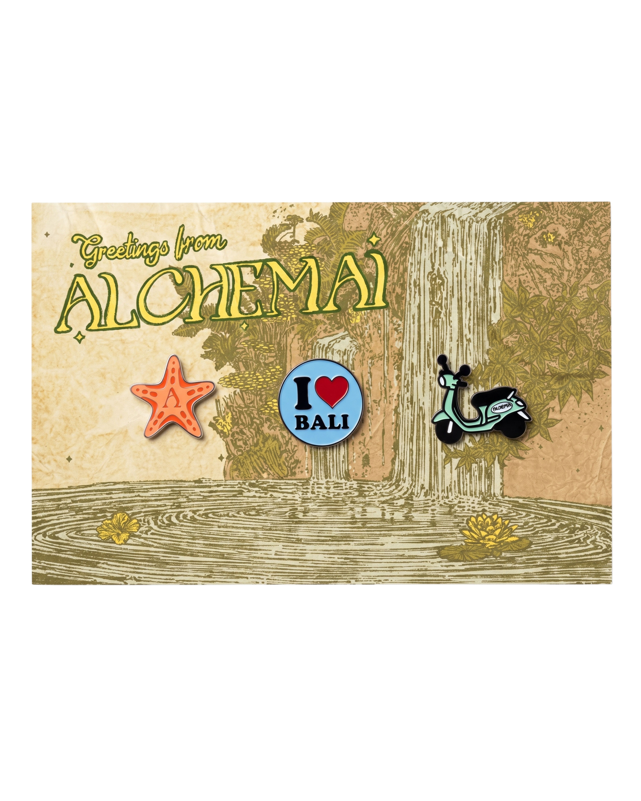 ALCHEMARINE SEA GLASS ENVELOPE