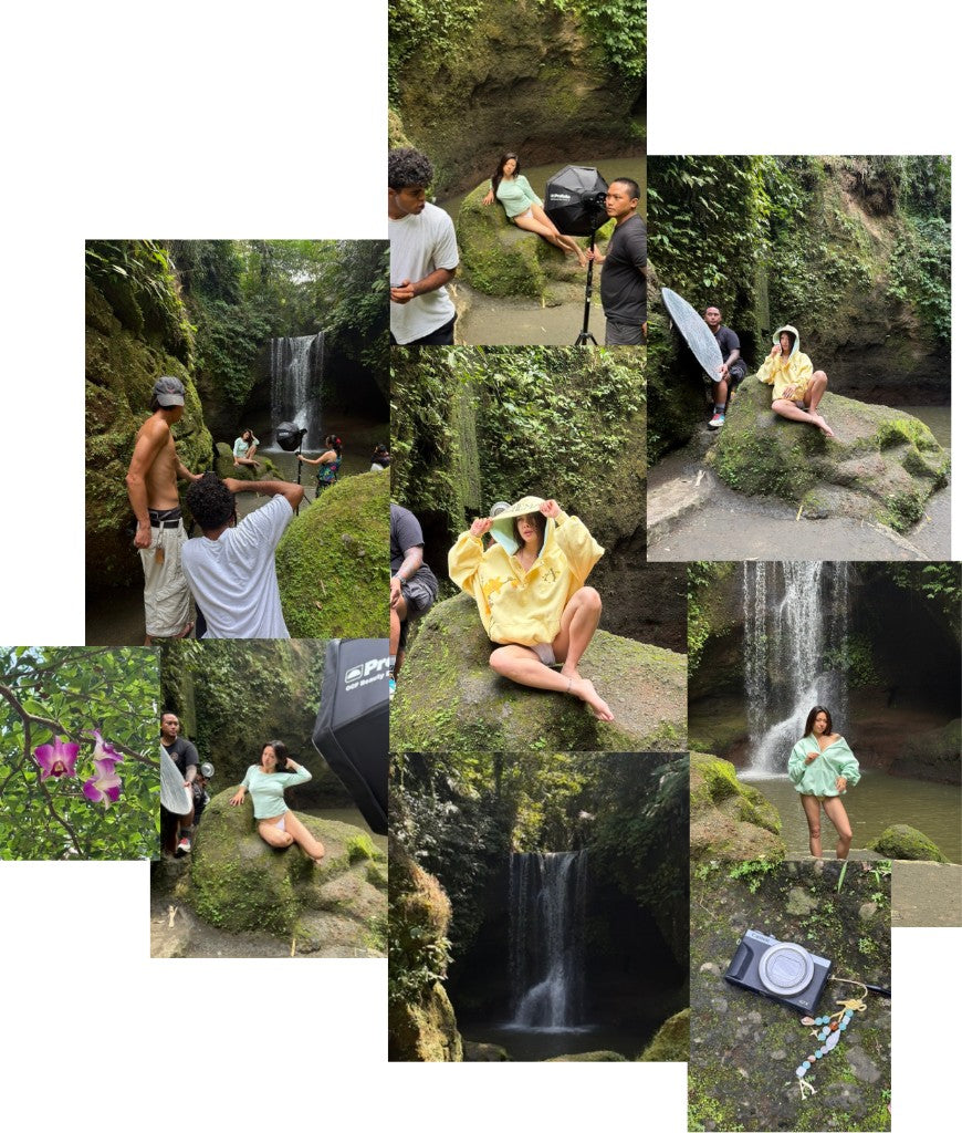Suwat waterfall shoot collage
